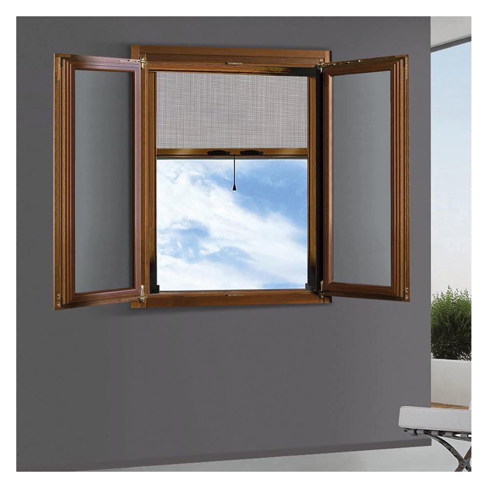 Zanzariera a rullo verticale 160x170 cm bronzo