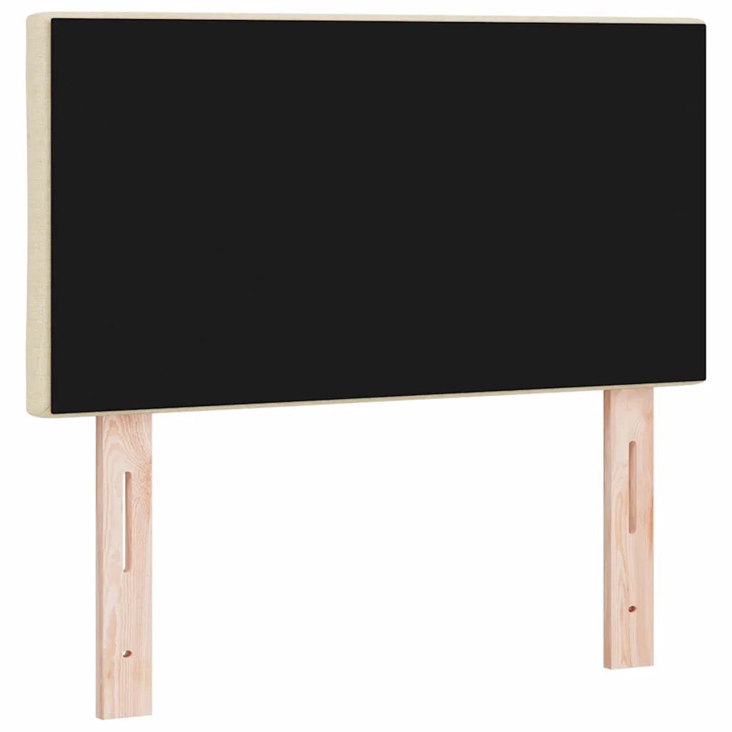 Testiera | Testata Crema 80 cm Tessuto