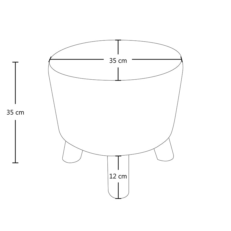 Pouf divano, pouf poggiapiedi – Nemo - SG40NEPL