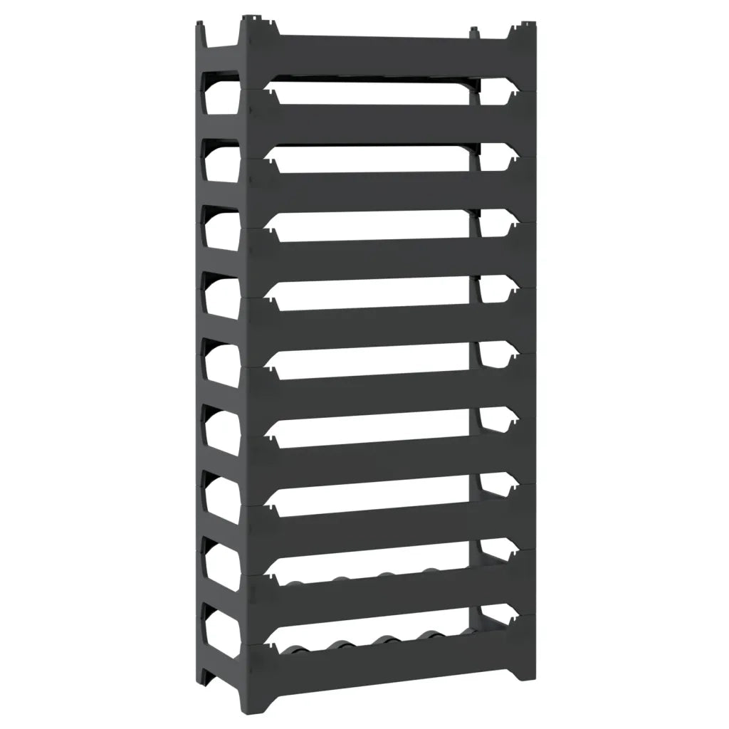 Portabottiglie per 60 Bottiglie in PP Impilabile CFW6714785