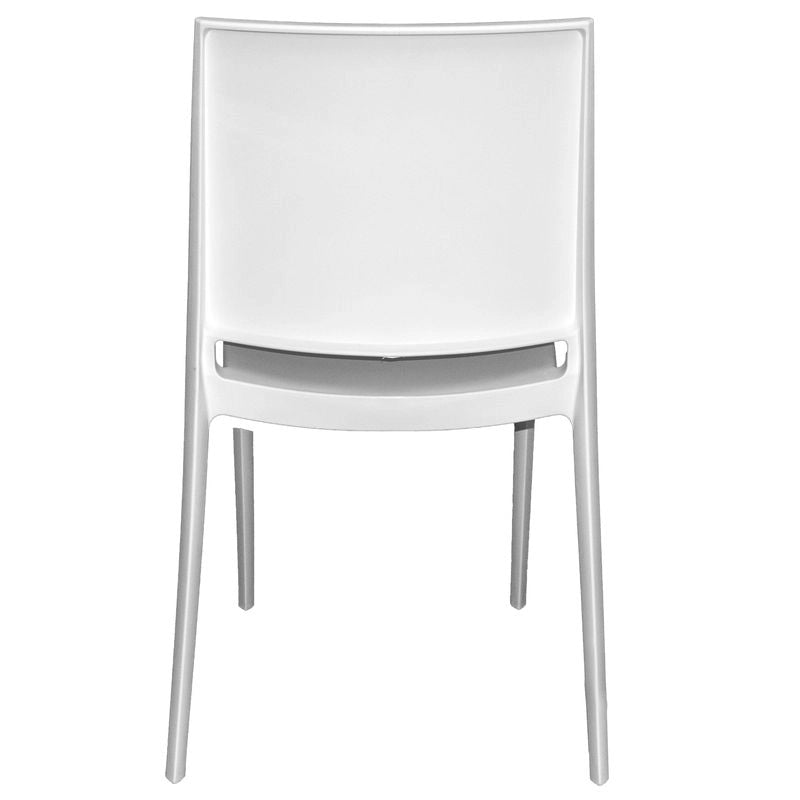 Set 4 sedie classic bianche