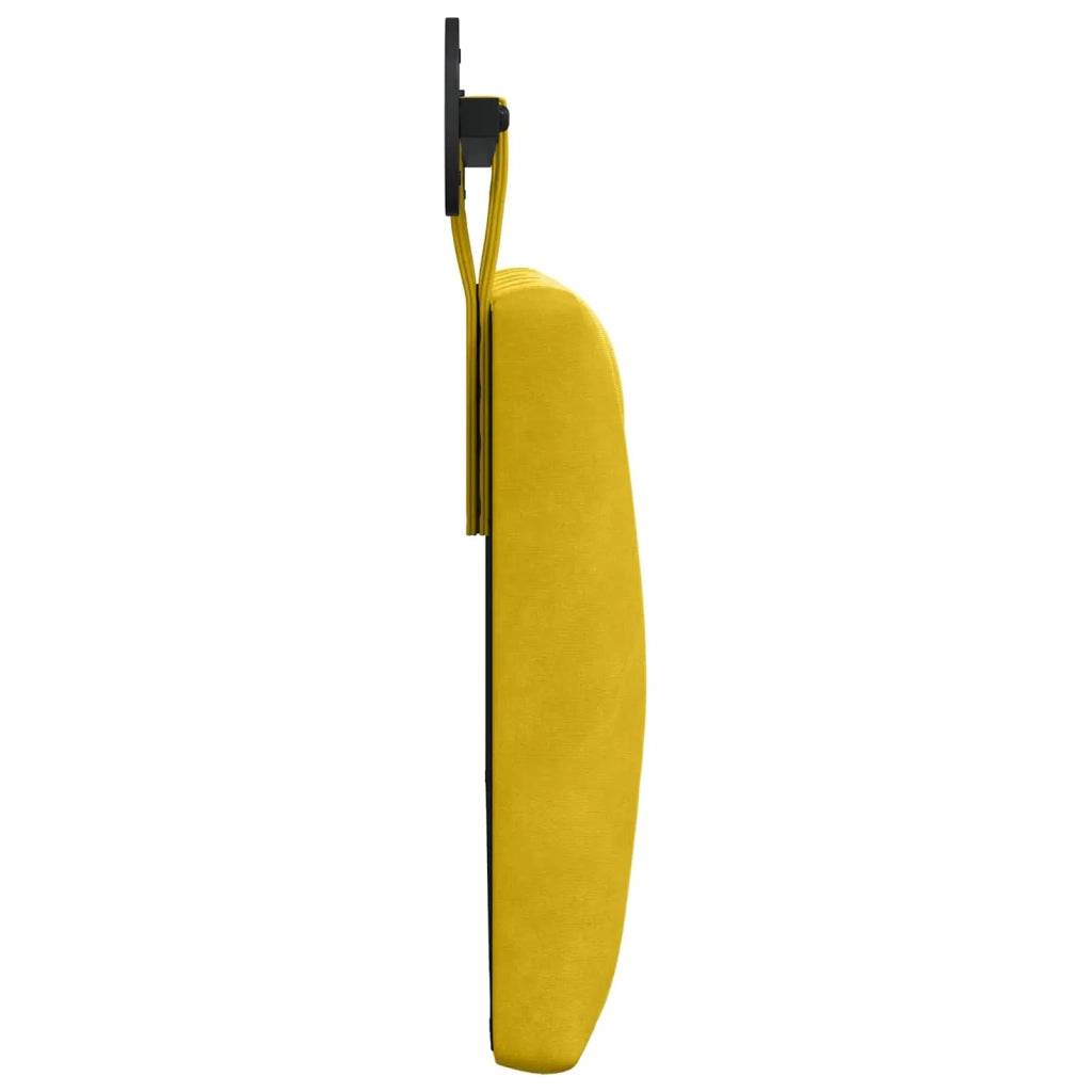 Testiera sospesa Con luce LED Giallo Velluto 42032087