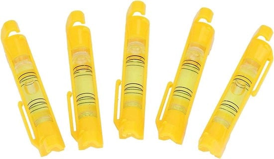 Set di 5 mini waterpassaggi con bilancia a sospensione per appesi con precisione