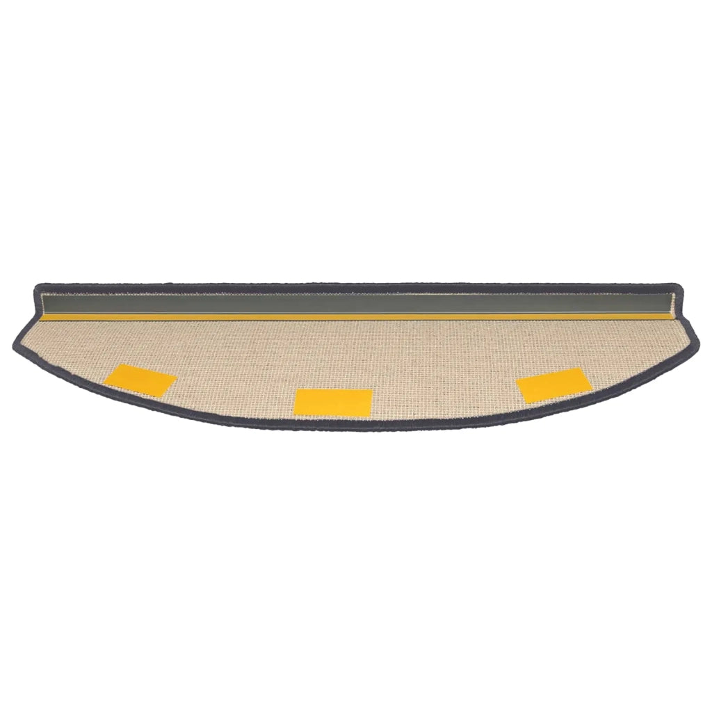 Tappetini per scale autoadesivi 15 pz | Gradini per Scale Grigio scuro e blu