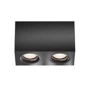 Plafoniera Maytoni Slim nera 2xGU10 alluminio dimmerabile