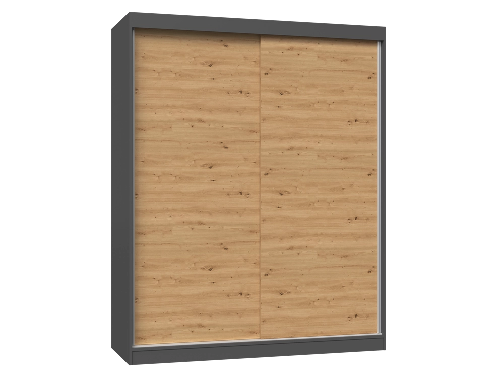 Armadio IGA 160/B antracite artisan guardaroba