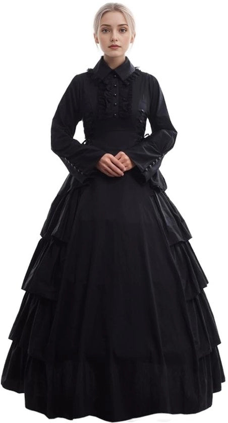 Costume per Ragazze a Tema Gotico Medievale