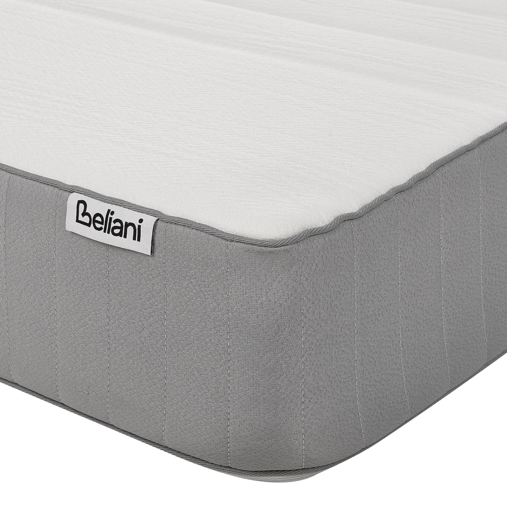 Materasso in schiuma di lattice duro e compatto sfoderabile Imbottitura 80 x 200 cm bianco camera da letto