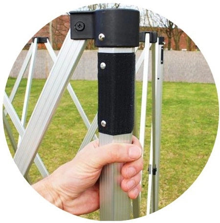Gazebo 3X6 m giallo pieghevole alluminio piantone esagonale 45mm portatile estendibile richiudibile estensibile acciaio con laterali per fiere eventi stand chiosco tenda tendone mercato mercatino    