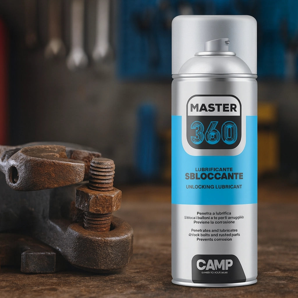 Master 360 spray lubrificante sbloccante da 400ml 3 pezzi