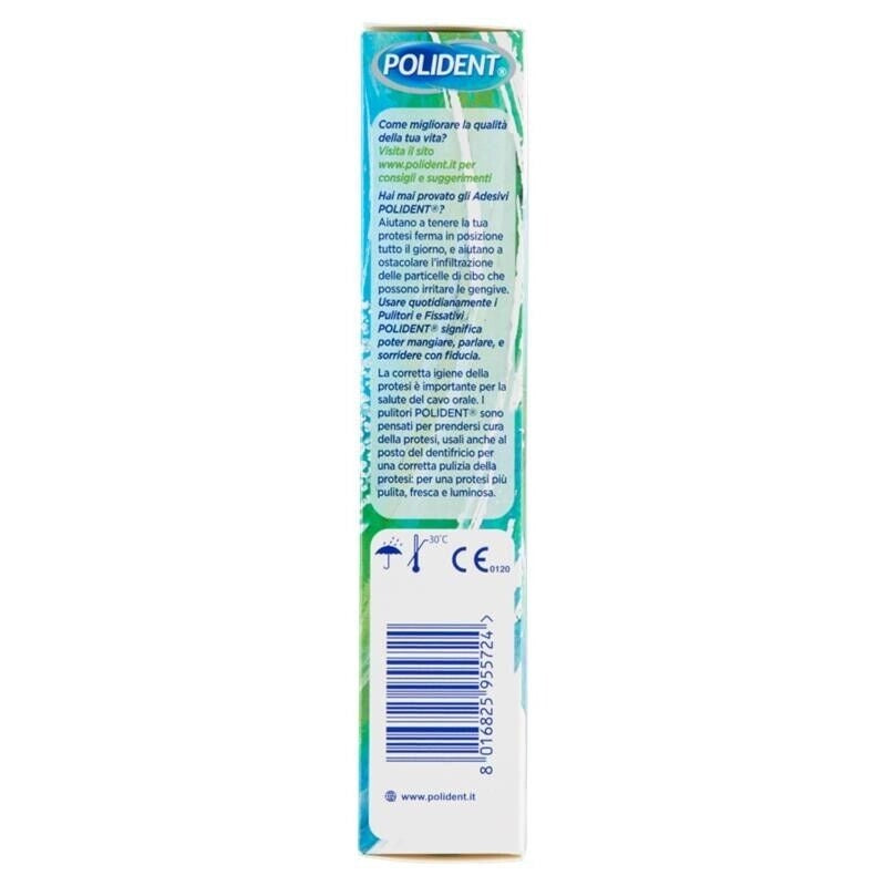 POLIDENT TABS PULITORE PER PROTESI PULIZIA IN 3 MINUTI 36 CAPSULE EFFERVESCENTI