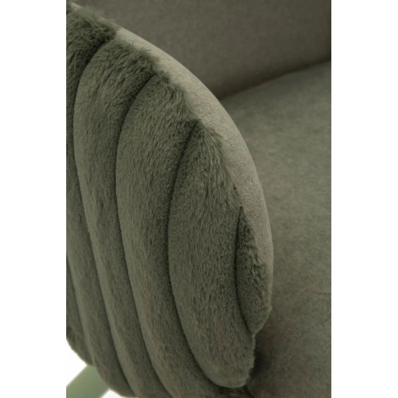 Sedia Stoccolma -b- Verde Set 2 Pz cm 64x68x83 (altezza Seduta cm 45)