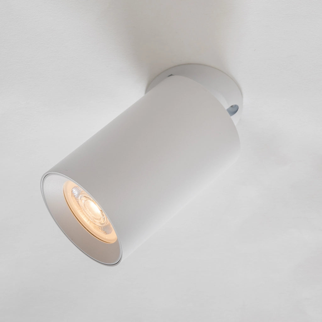 Spot soffitto Zuma Line TORE bianco tondo orientabile Ø7 GU10