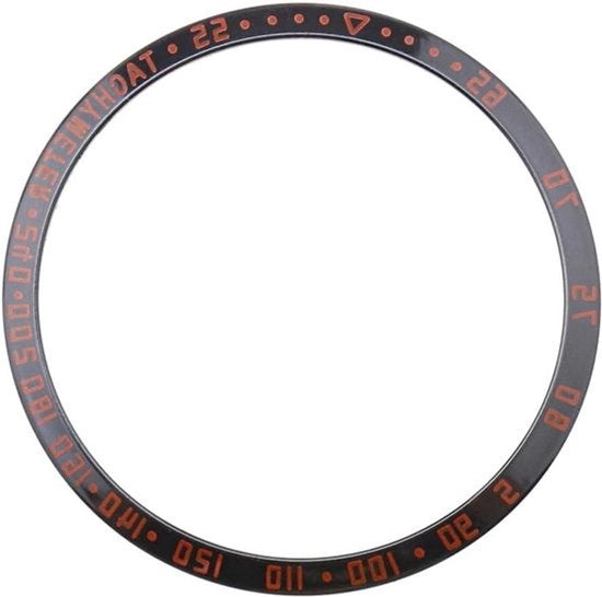 Ring di protezione per orologio da polso 46 mm - Anti-aderente - Nero - Compatibile con orologio da polso 46 mm - Protezione - Cappuccio autoadesivo - Accessori orologio