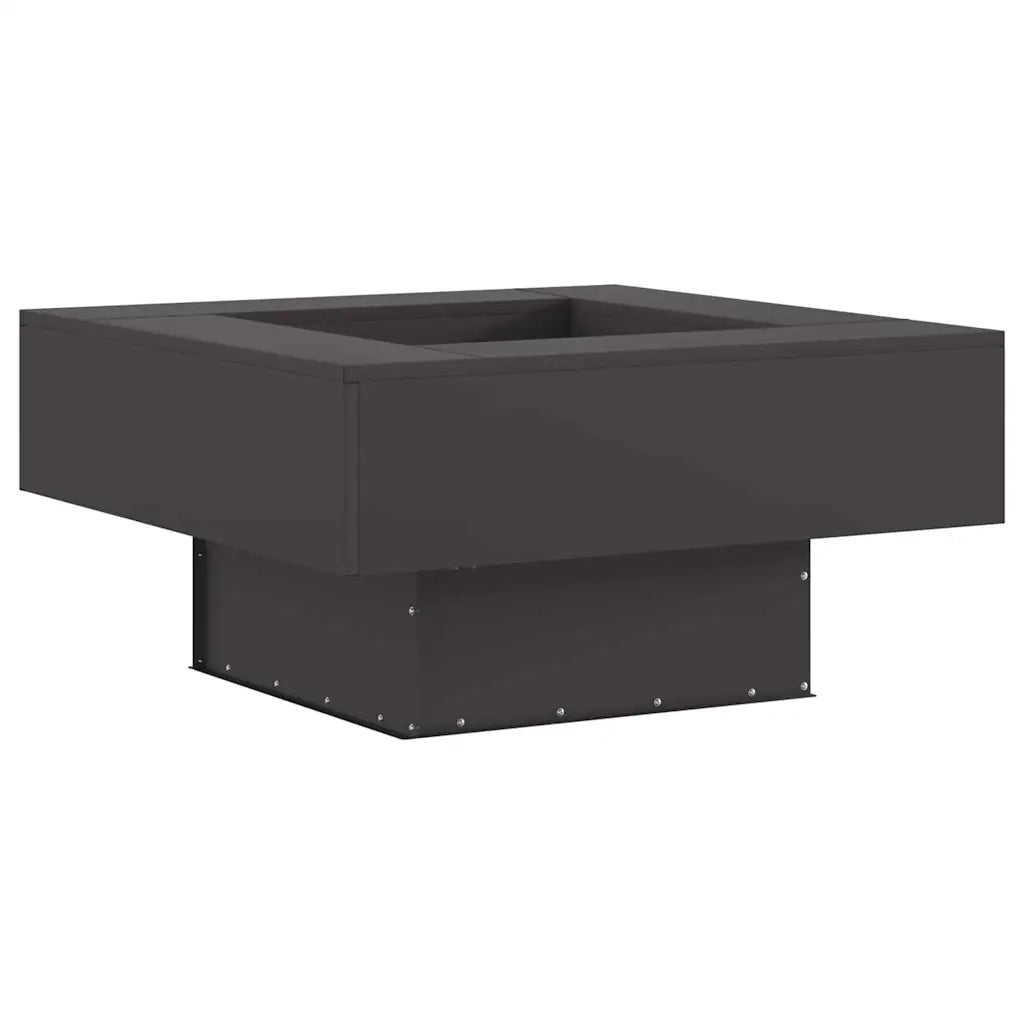 Focolare Nero 80 x 80 x 40 cm Acciaio CFW8754259
