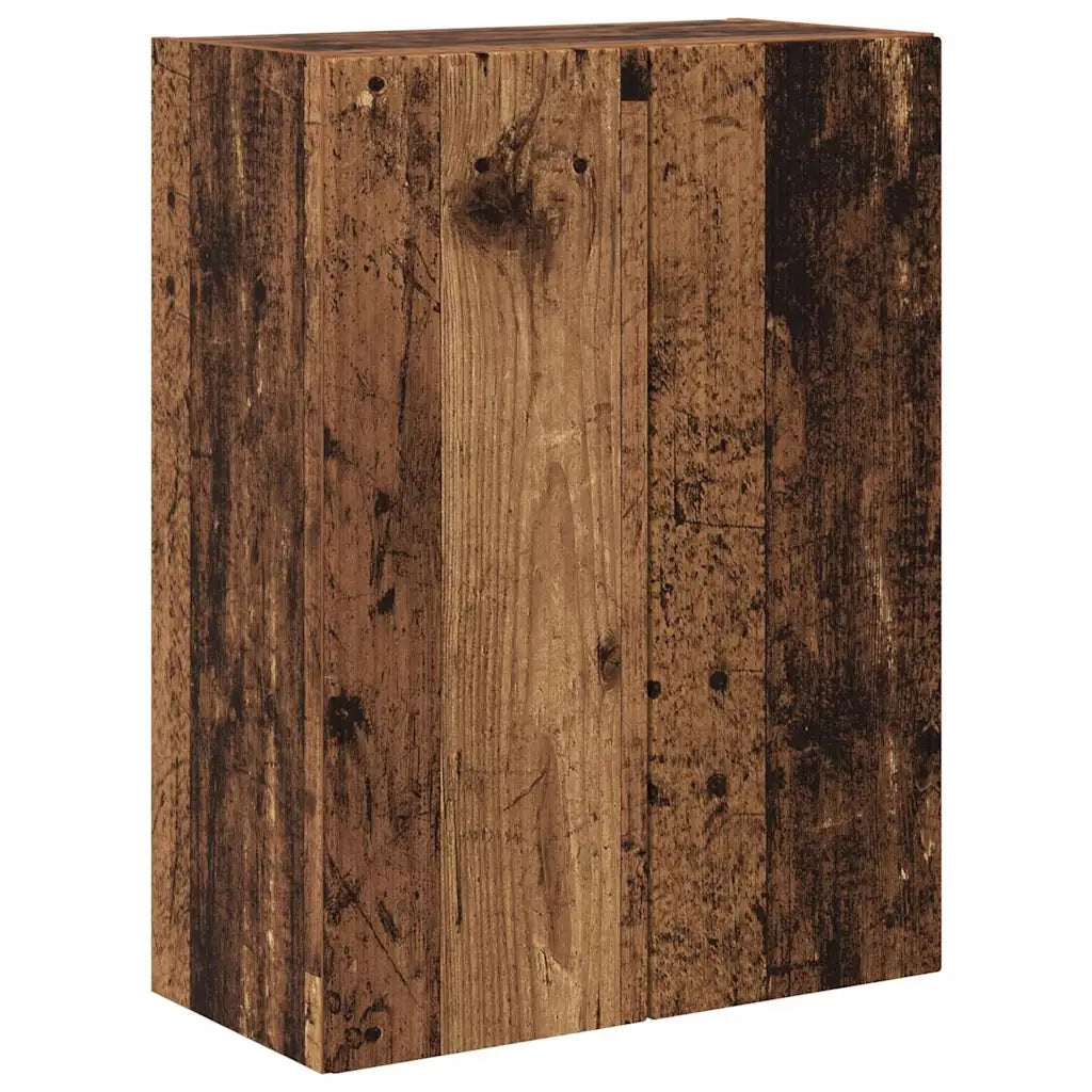 Mobile TV da parete Legno vecchio 59,5 x 31 x 80 cm 892367
