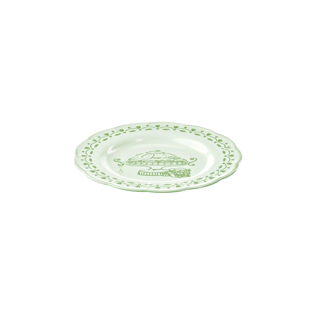 Piatto dessert Josephine Ø21 cm colore verde