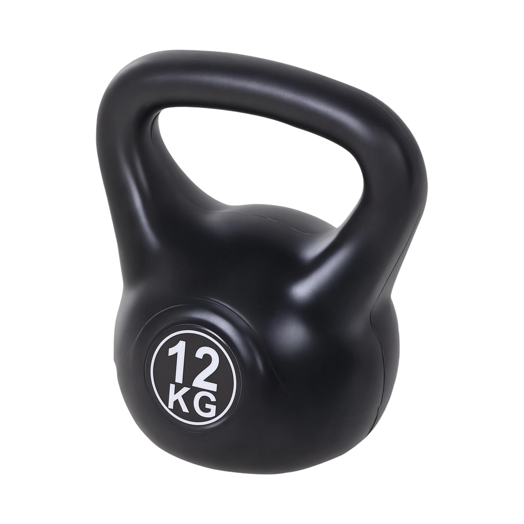 Kettlebell Kugelhantel 12 kg ¨C zephmum ¨C Nero