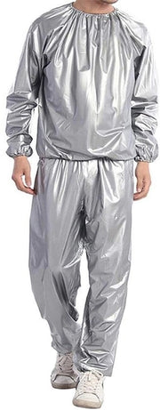 Pacco di Sauna Acqua-Resistente - Pacco di Sudorazione Uomo/Donna - Perdita di Peso - Esercizi Aerobici - Cintura Elastica - PVC di Alta Qualità