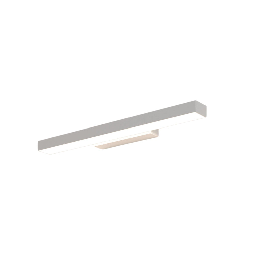 Applique bagno specchio bianca lineare 42cm CCT 12W