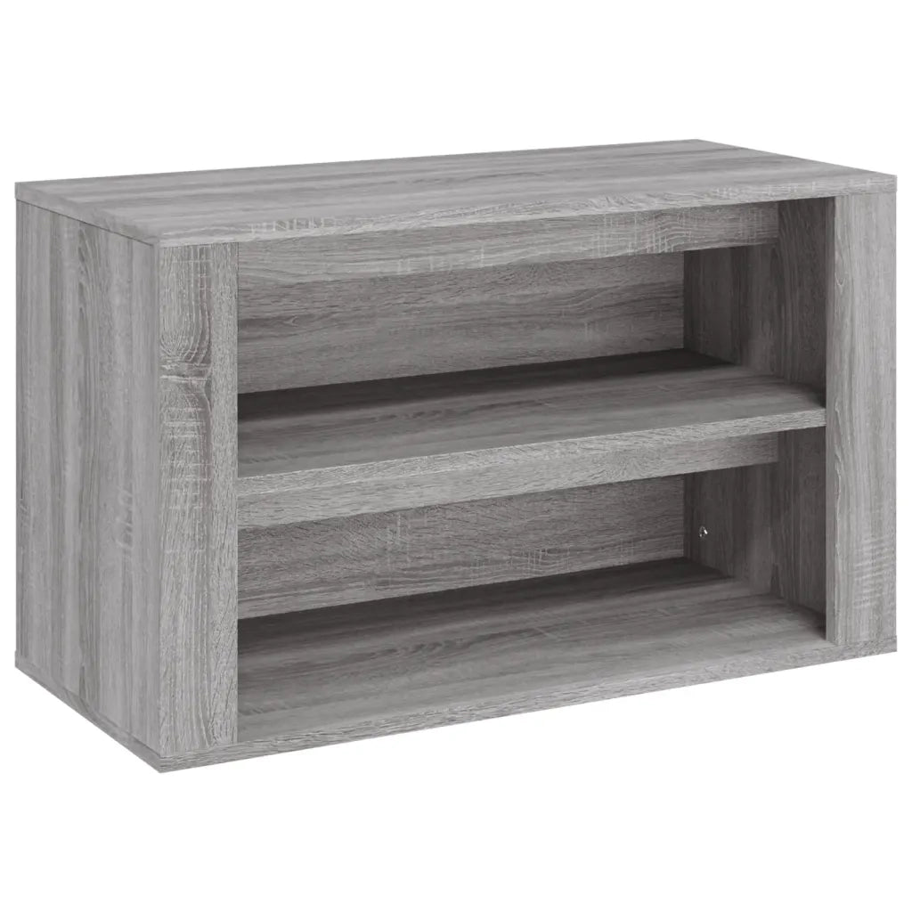 Scarpiera | Mobile per scarpe Grigio Sonoma 75x35x45 cm in Legno Multistrato