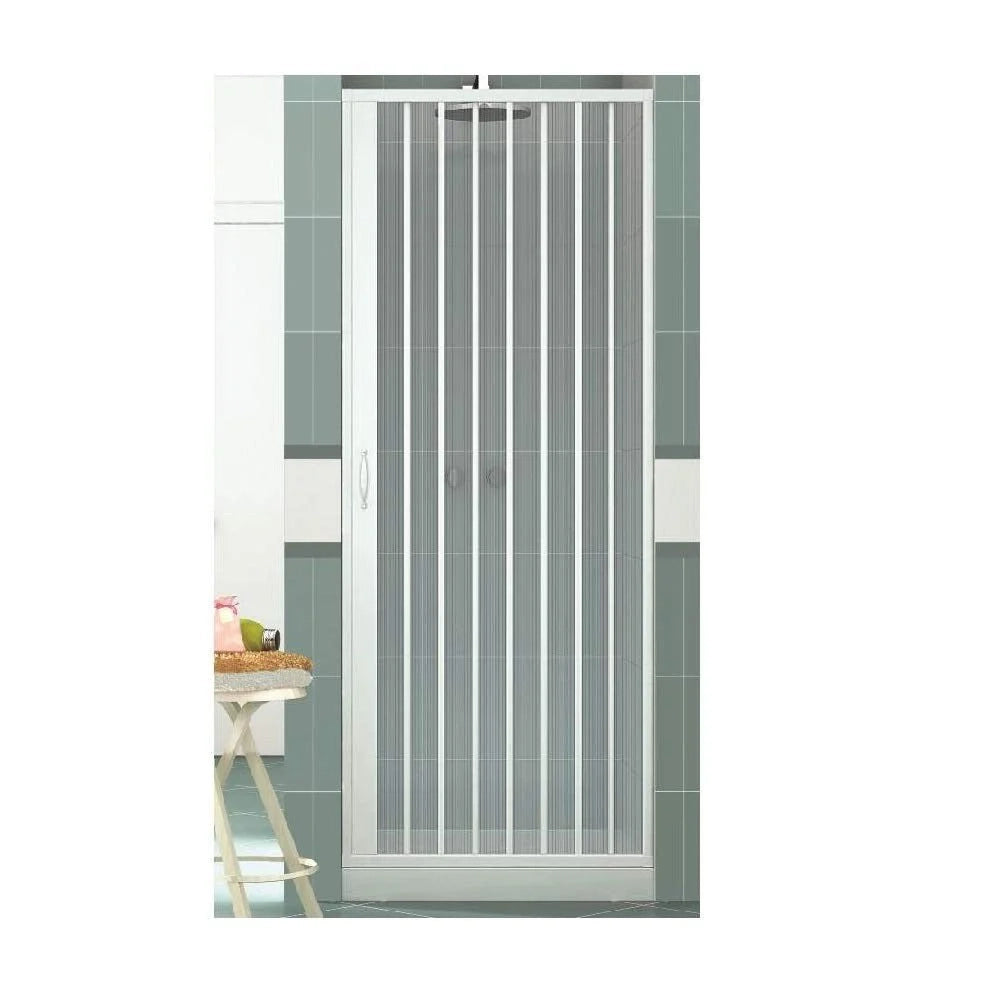Box doccia mod. Vergine 80xh185Ê in pvc a soffietto laterale