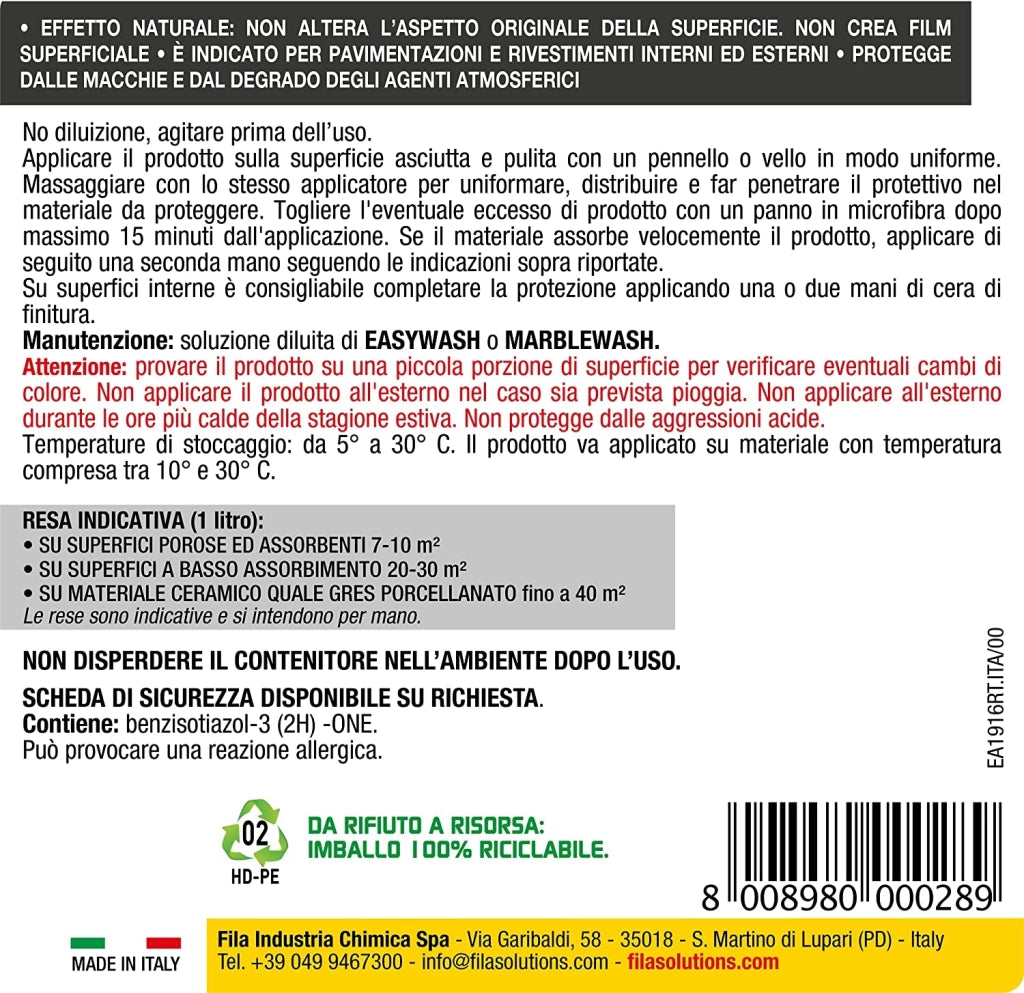 Protettivo superfici Stainoff FILA 1lt