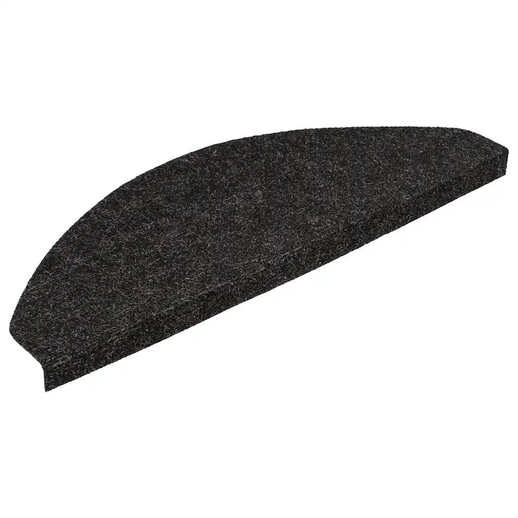 Tappetini Autoadesivi per Scale 20 pz Neri 56x17x3 cm 3365904
