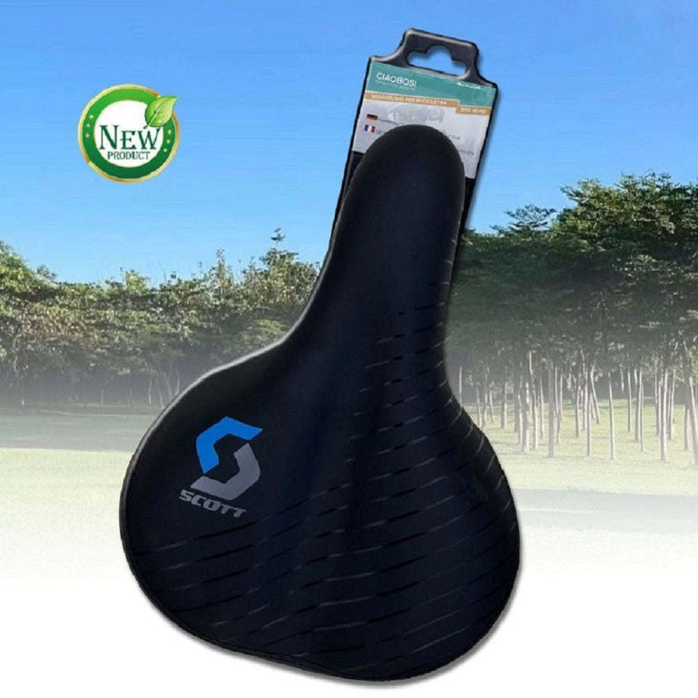 Trade Shop - Sella Sellino Seggiolino Per Bici Morbida Gel Sportiva Ergonomica Bmx Zxc-9840 -