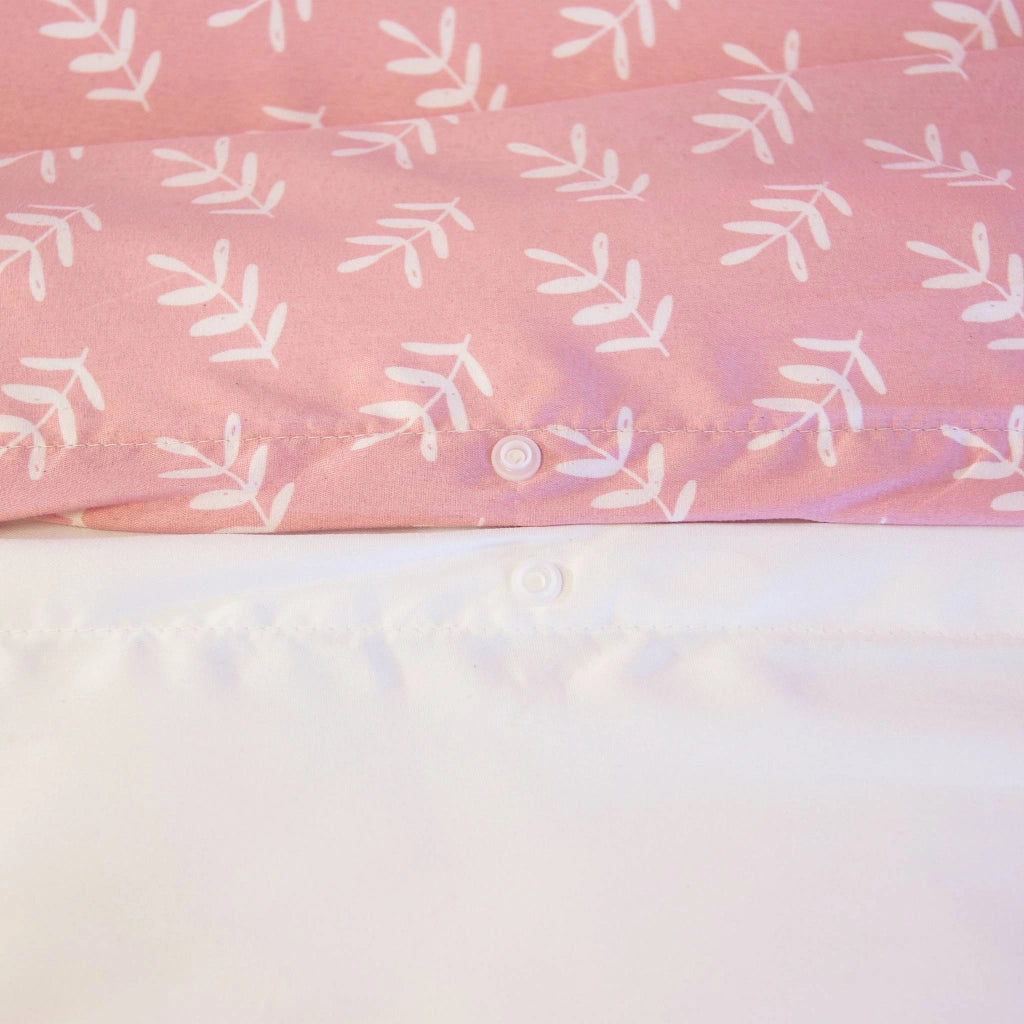 Set biancheria da letto in microfibra reversibile stampata foresta
