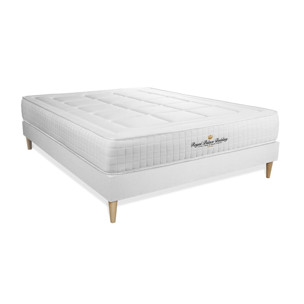 kit rete e materasso Balmoral 130 x 200cm - Spessore : 24cm - memory foam - rigido