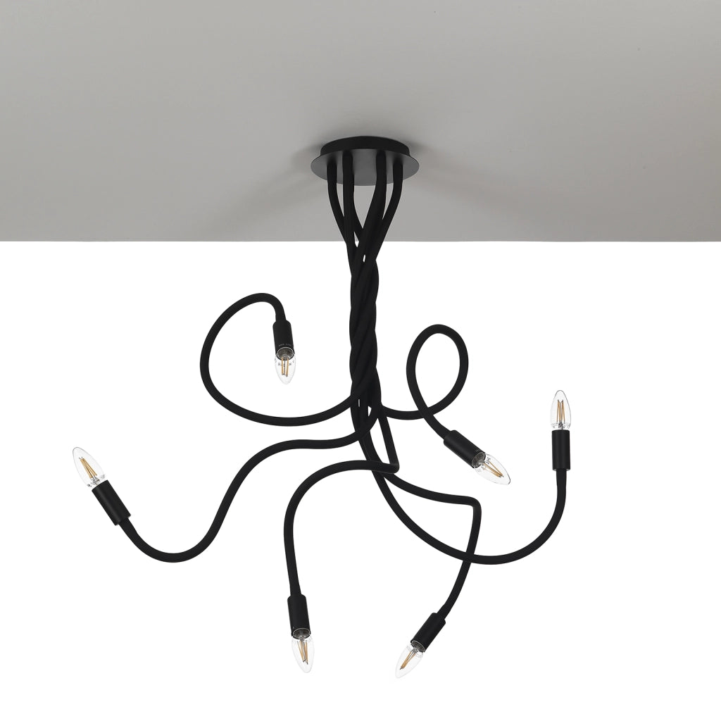Lampadario ORIX nero