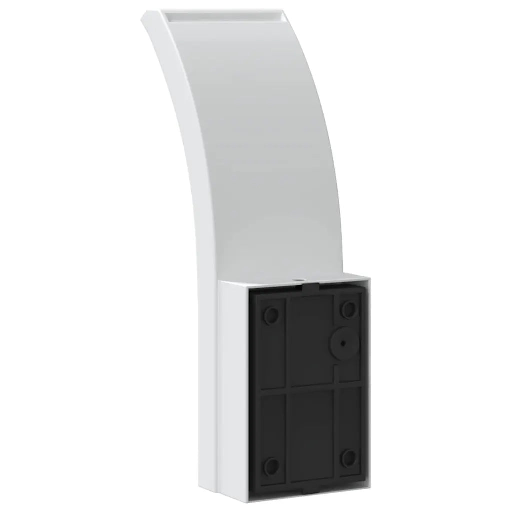 Applique con LED e Sensore 2 pz Bianche in Alluminio Pressofuso 4006267