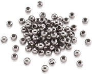 Kralen a distanza 1000 pezzi - 4 mm Kralen rotondi - Kralen metallici - Acciaio inossidabile 304 - Creazione di gioielli - Resistente alla corrosione e alle macchie - Kralen per gioielli