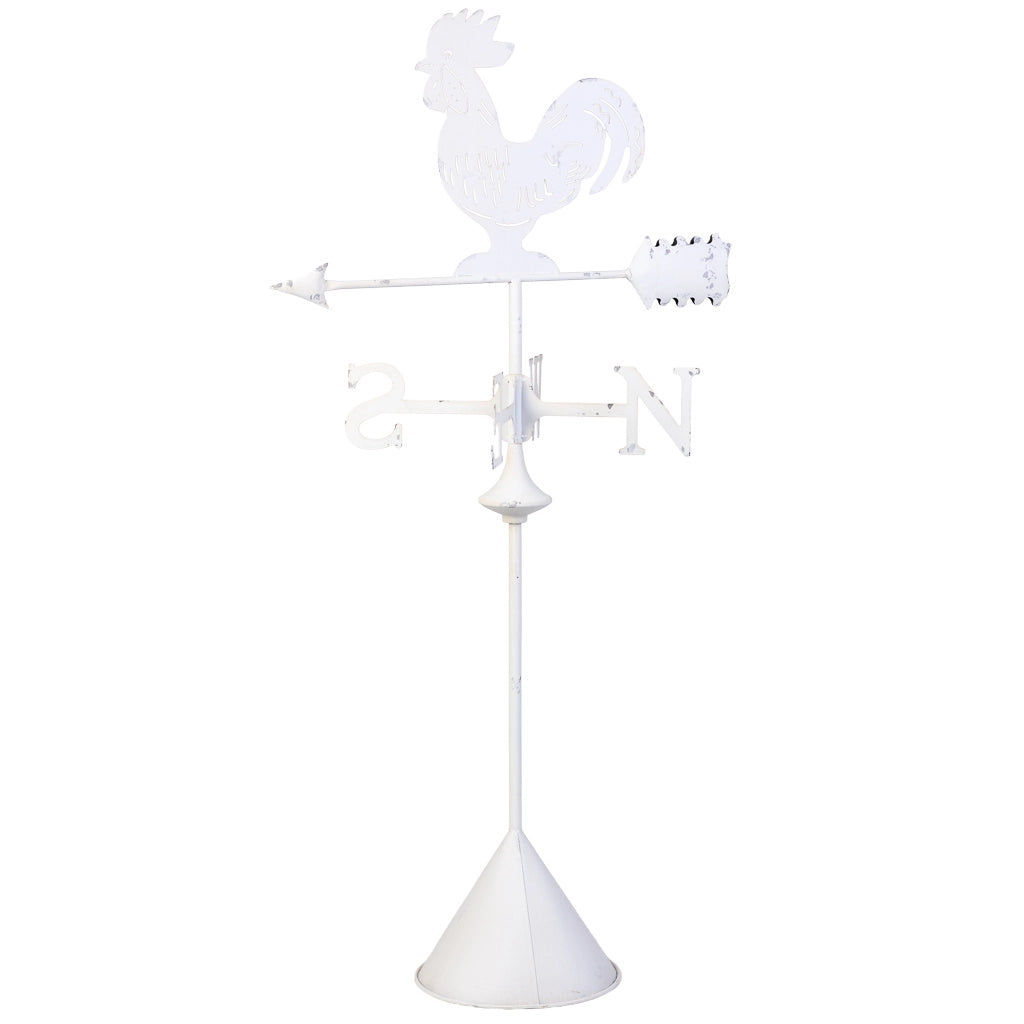 Banderuola decorativa in metallo 60,96x30,48x120,65h cm