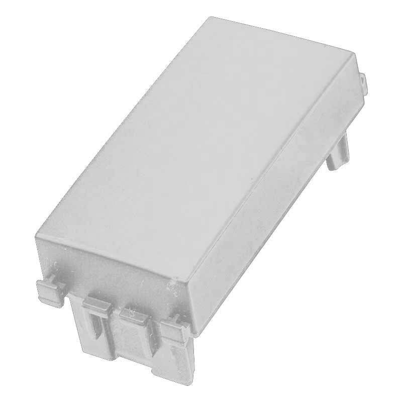 2 Pezzi Copritasti Copriforo Falso Polo 1P Bianco Compatibile Con Vimar Arke