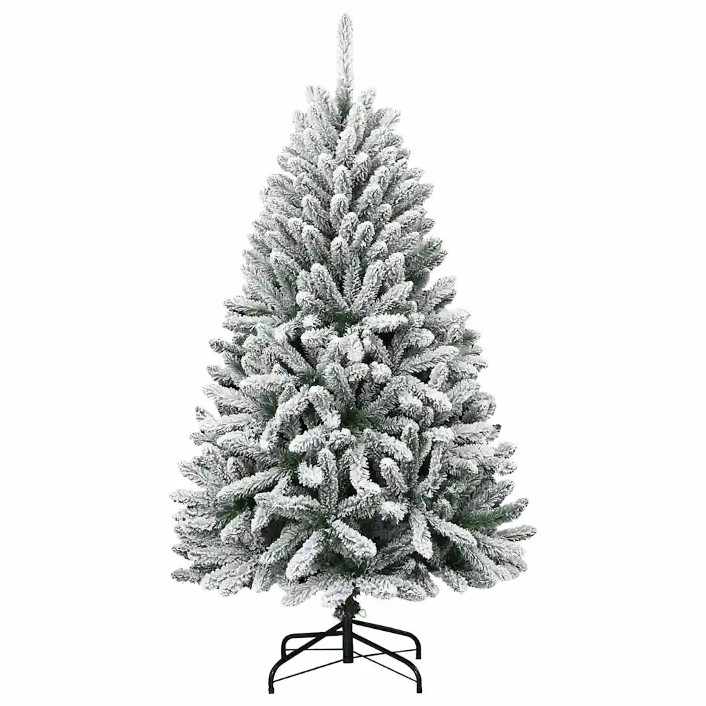 Albero di Natale artificiale con 150 LED Verde e Bianco 150 cm 3395740