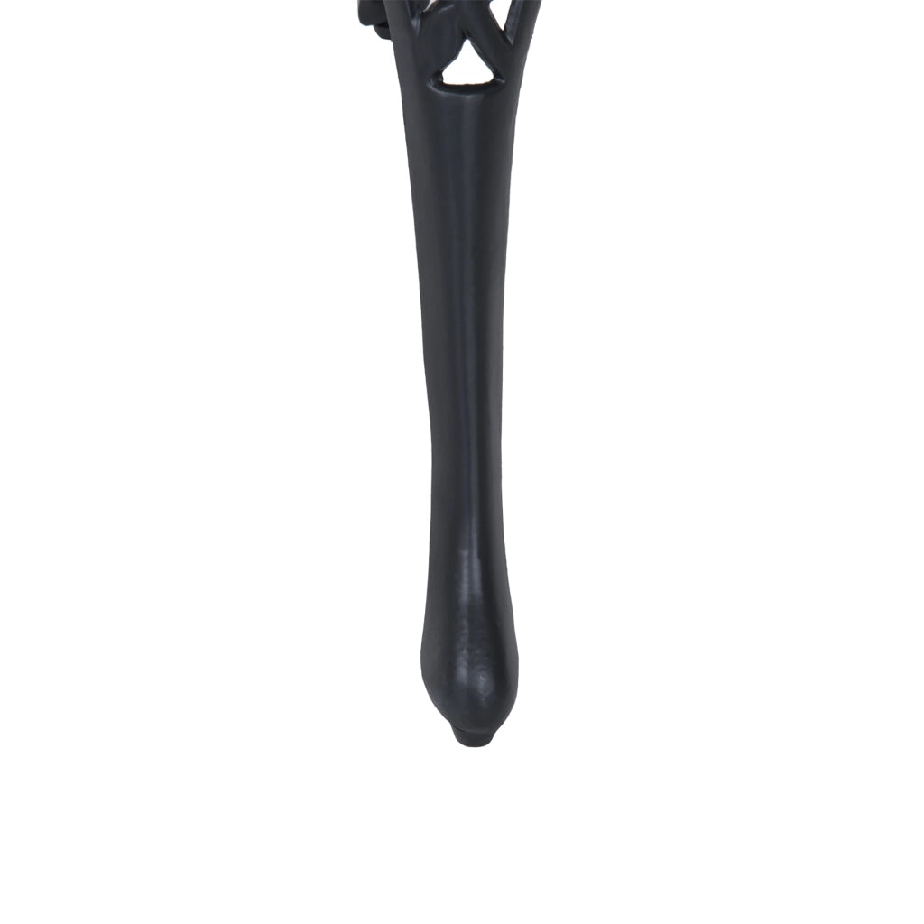 Set tavolino da caff¨¨ con 2 sedie per balcone ¨C Minimal ¨C nero