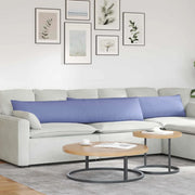 Cuscini da Divano 2 pcs Blu jeans 200 x 40 cm Tessuto 42013882