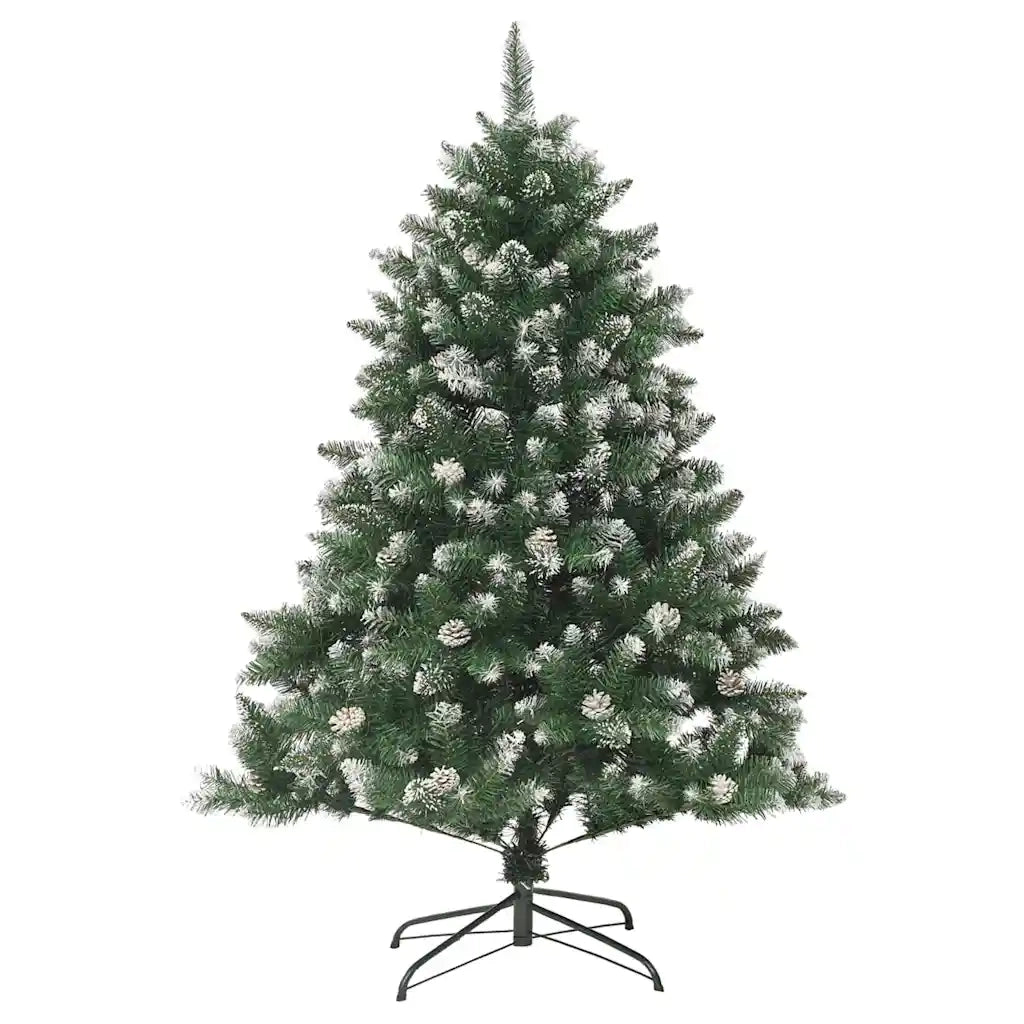 Albero di Natale artificiale con 150 LED Verde 120 cm 3395212