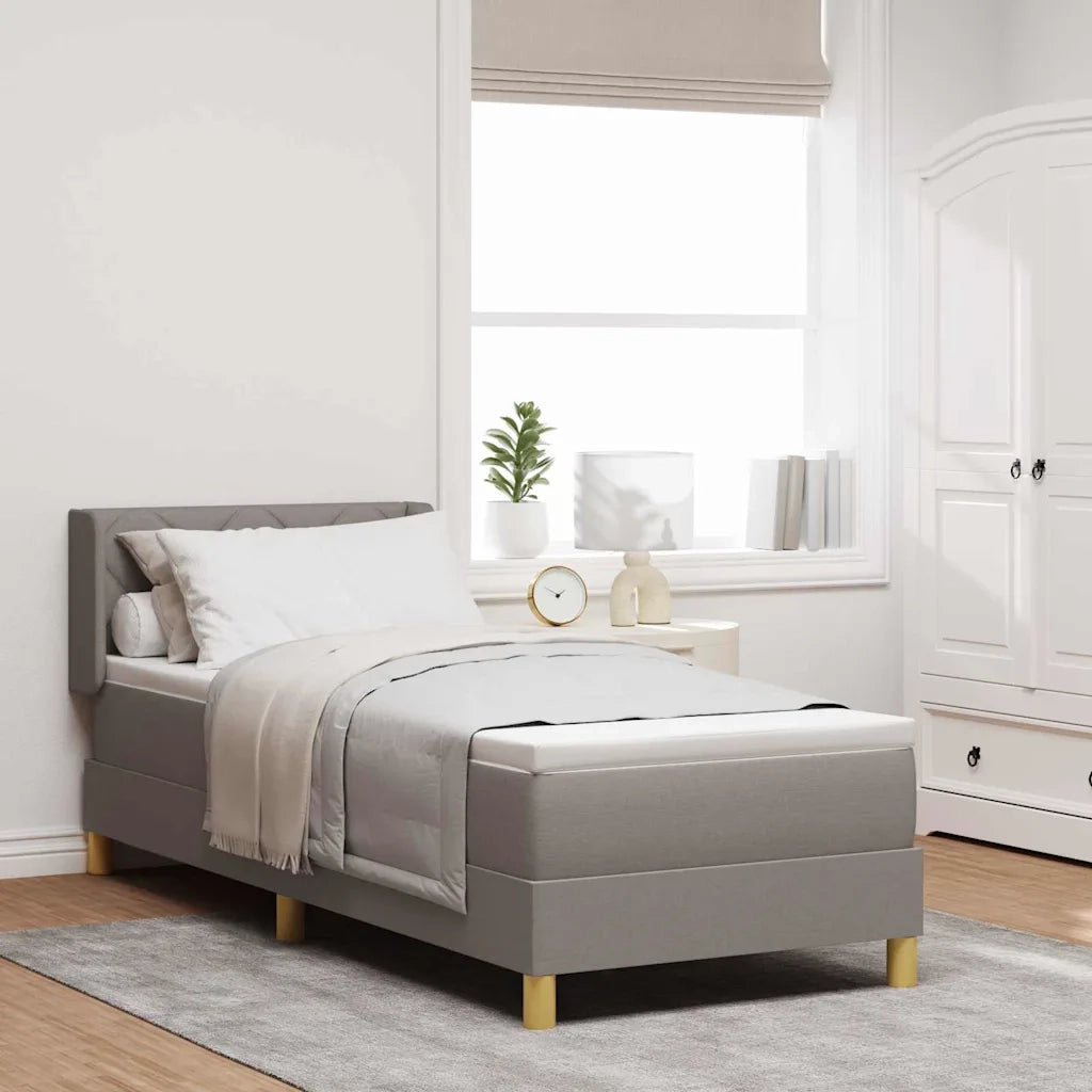 Letto a molle con cuscino Talpa 200 x 80 cm Tessuto 3341325