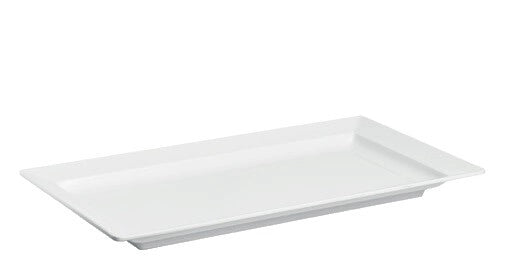 Vassoio rettangolare in Melamina Bianco 65 x 36,5 cm