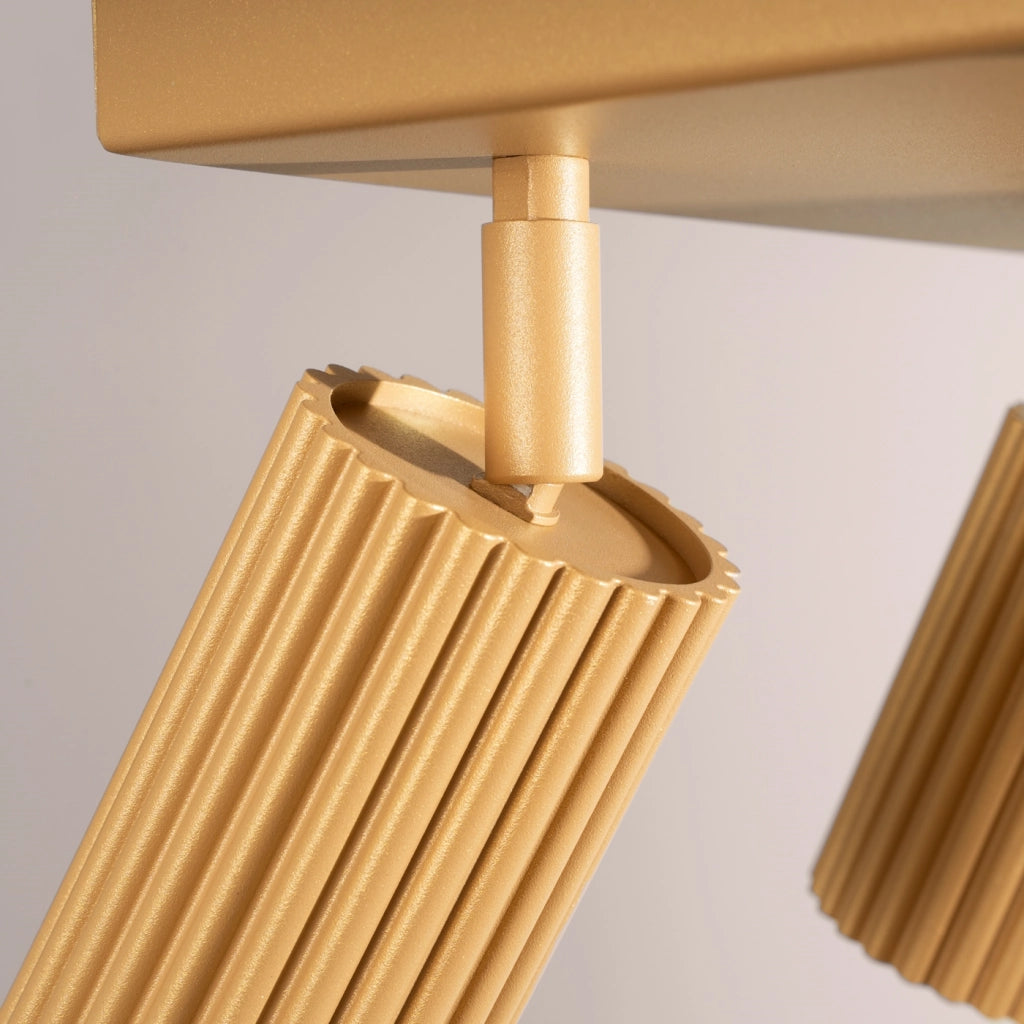 Lampada da soffitto KARBON 4 oro