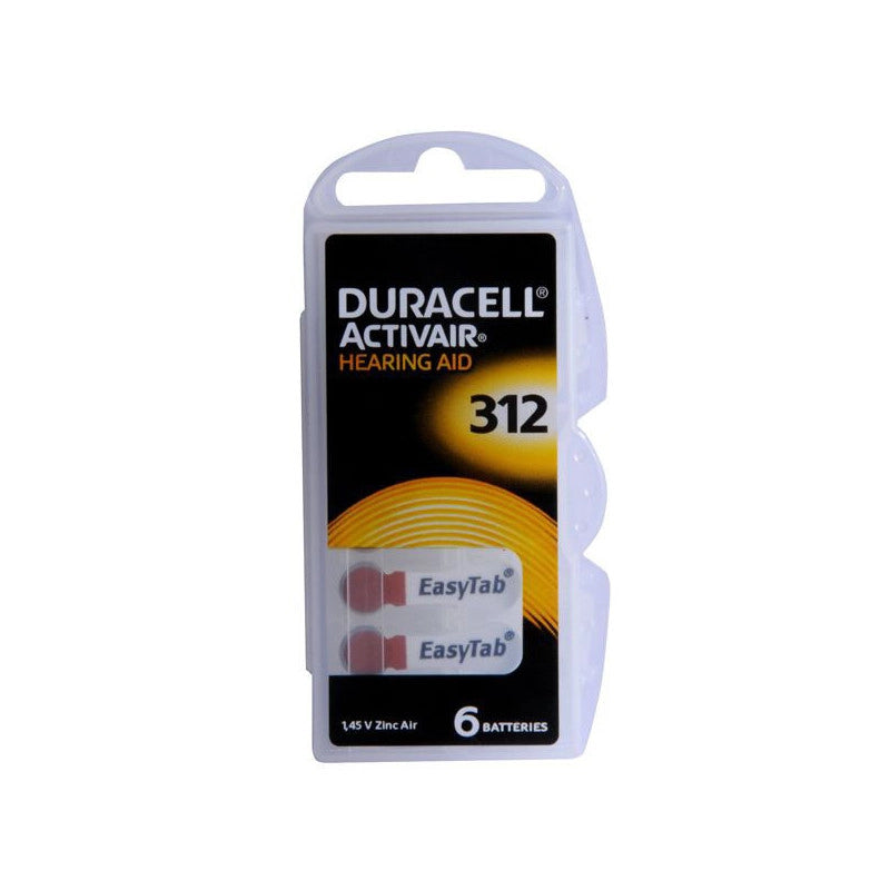 Pila Bottone Hearing Aid Pz 6 Da312 Duracell