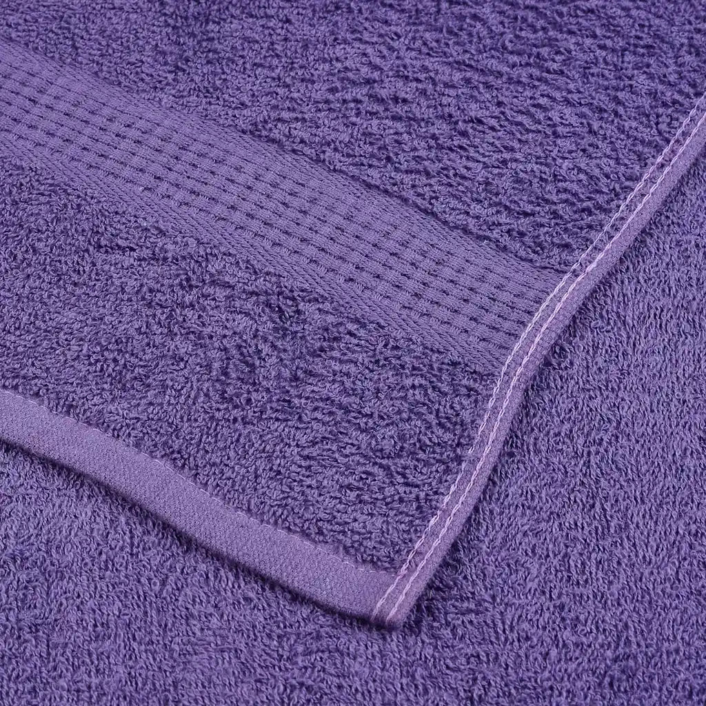 Asciugamani per sauna FROGN 2 pezzi Viola 80x200 cm 360 g/m2