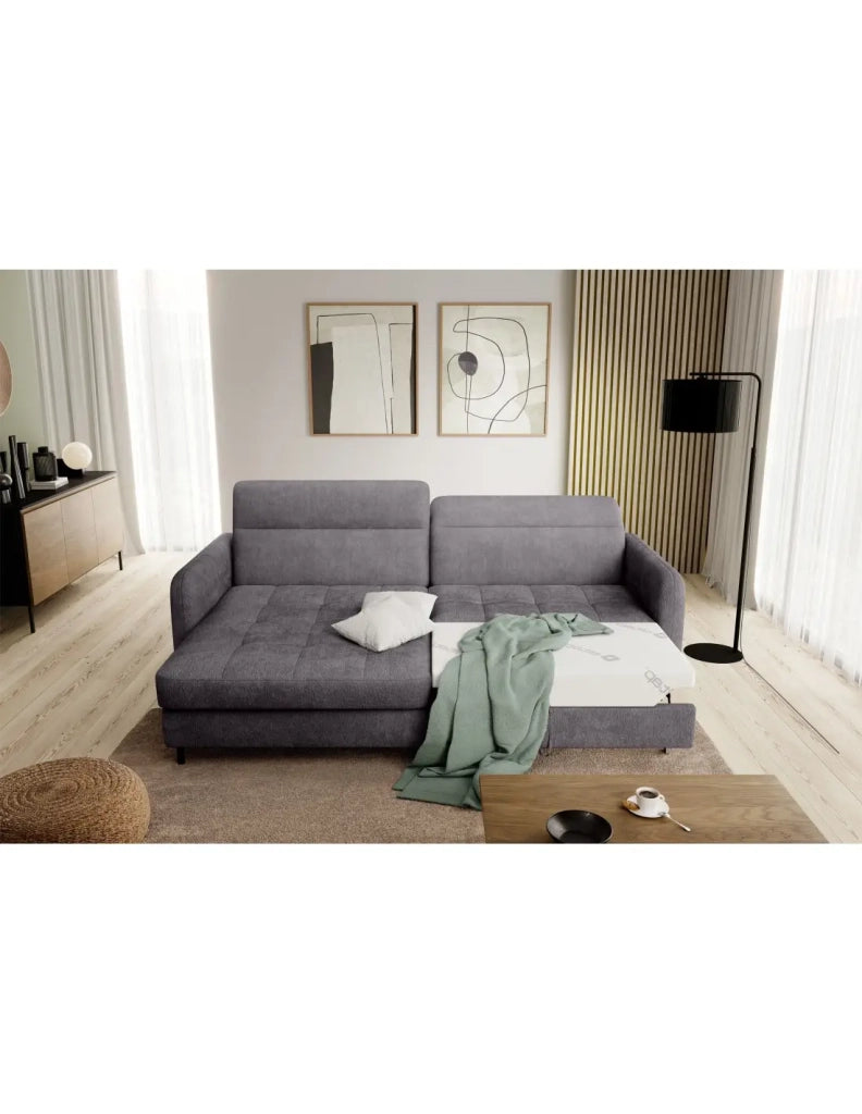 Divano ad angolo collezione GOUMSI colore Grigio
