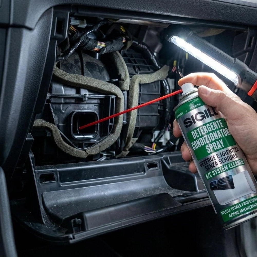 Sigill detergente condizionatori spray igienizzate elimina odori casa auto 400ml