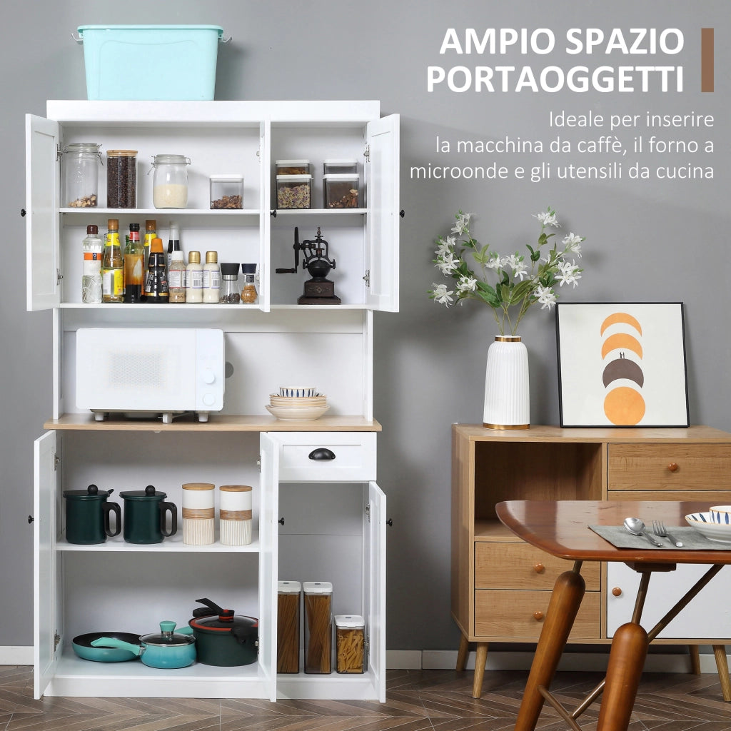 Armadio Cucina ¨C Minimal ¨C Bianco 101x39x180