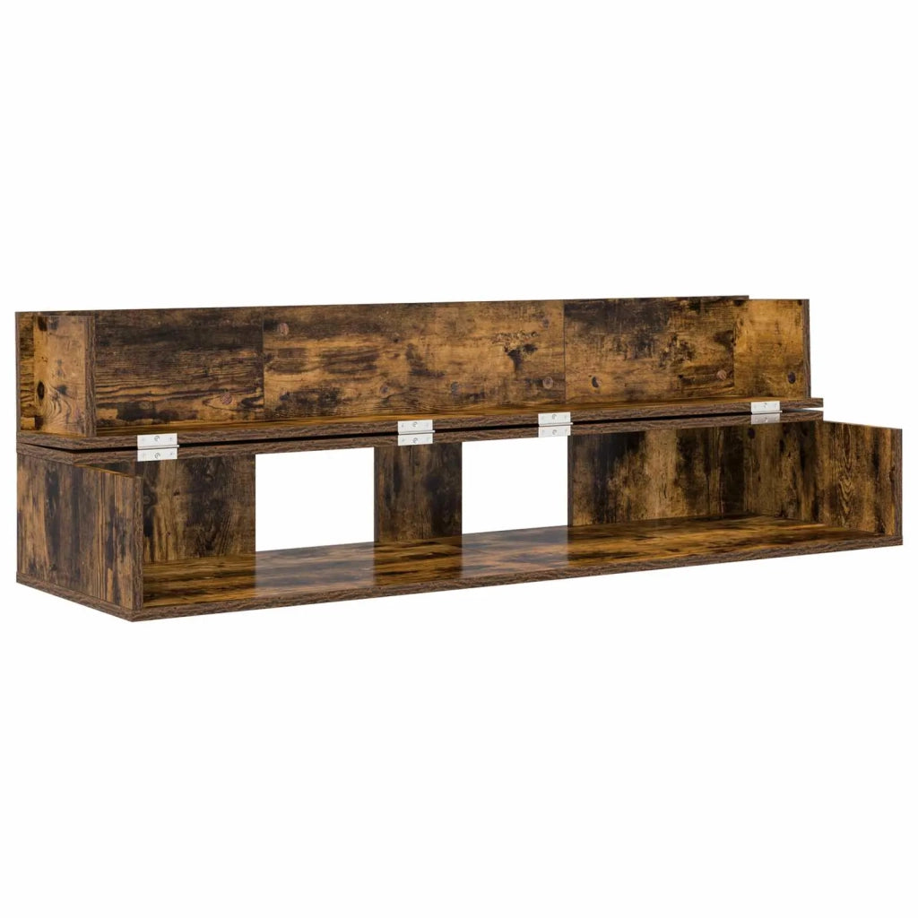 Scrivania studio Rovere Fumo 152 x 40 x 19,5 cm 8006672