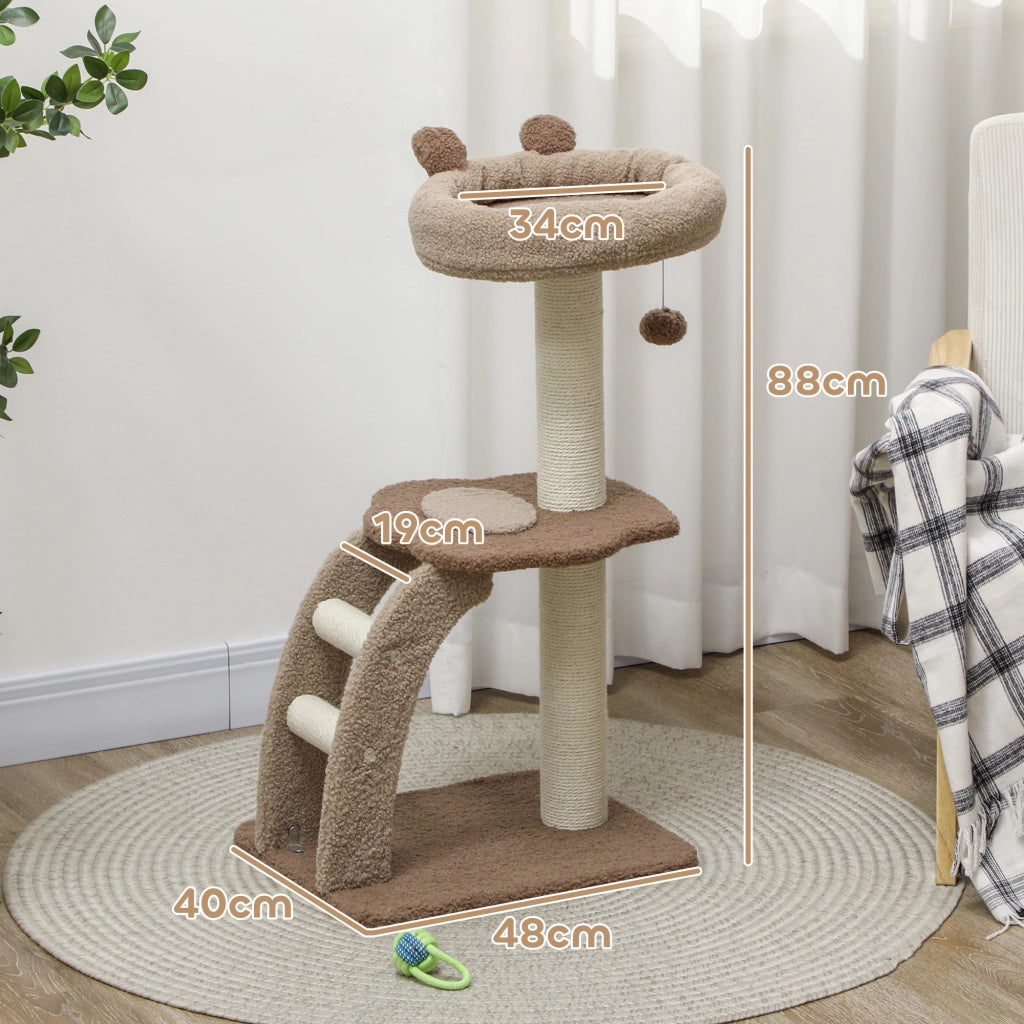Albero per Gatti con Piattaforme ¨C Minimal ¨C 88 cm